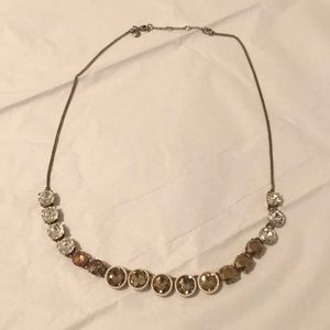 J. Crew Brulee & Crystal Necklace